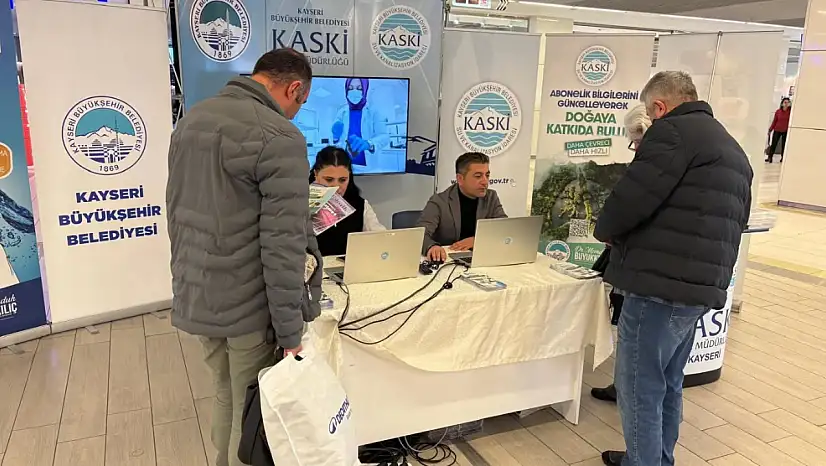 Kayseri'de su tasarrufu anlatıldı