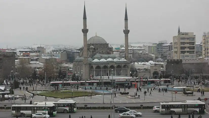 Kayseri Valiliğinde dikkat çeken buluşma