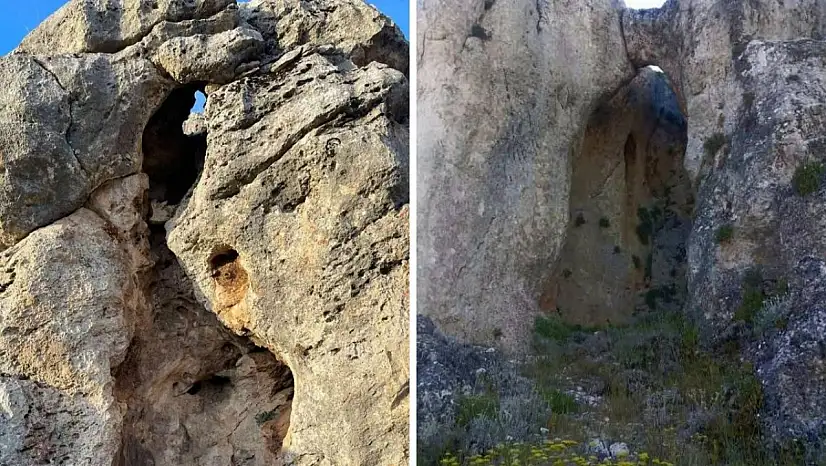 Kayseri'de tarihe damga vuran mağara! Eşkıyalar tarafından kullanıldı
