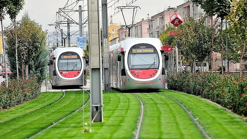 Kayseri'de tramvaya binenler dikkat!