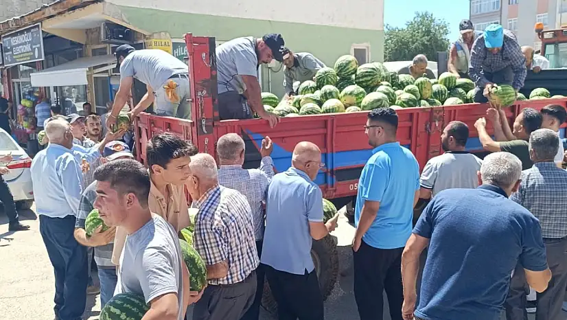Kayseri'de ücretsiz dağıtıldı! Kısa sürede tükendi