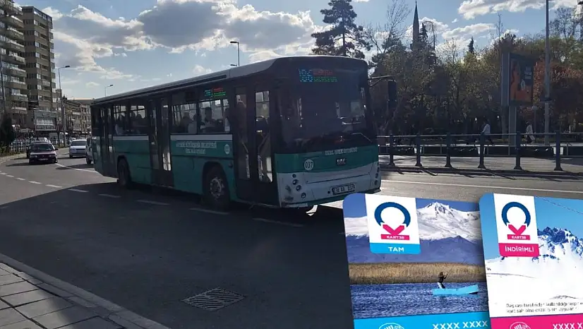 Kayseri'de ulaşıma bir yılda çifte zam! Yüzde 56'lık artış yapıldı