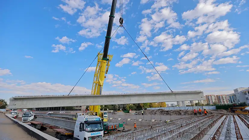 Kayseri'de ulaşıma nefes aldırması hedeflenen projede son durum!