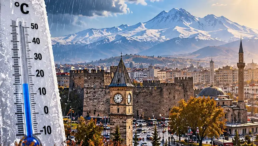 Kayseri'de yeni haftaya dikkat! İşte 5 günlük tahmin