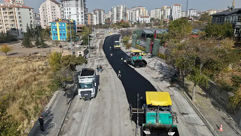 Kayseri'de yollar baştan aşağı yenileniyor: 5,9 milyonluk çalışma