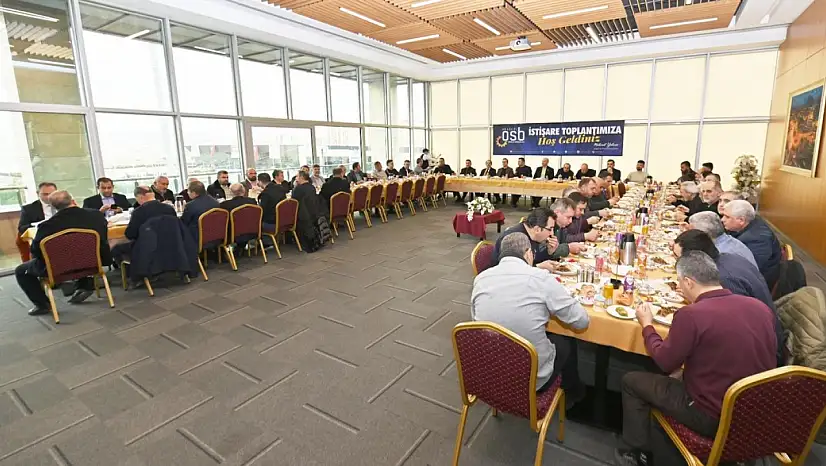 Kayseri'deki fabrika sahipleri toplantı yaptı!