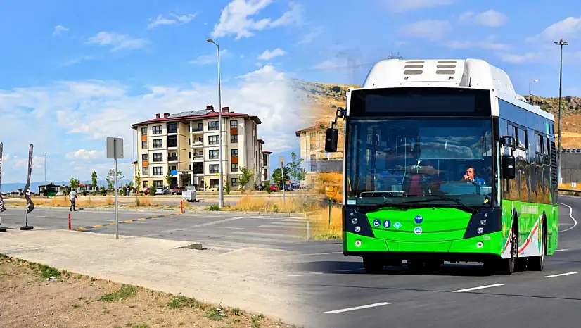 Kayseri'deki mahallede ulaşım çilesi bitiyor!