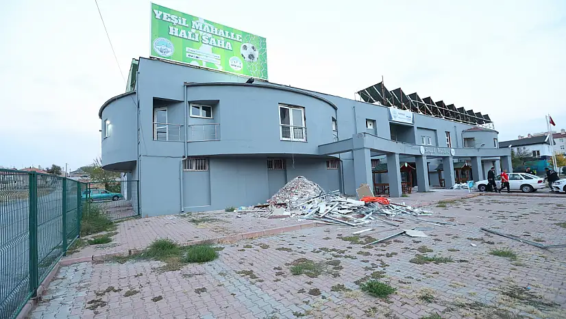 Kayseri'deki o tesis daha modern ve konforlu hale getiriliyor