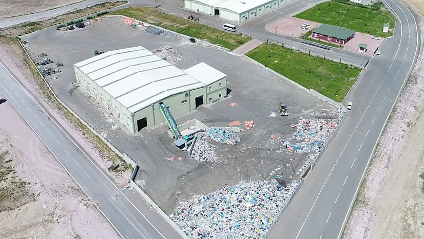 Kayseri'deki o tesiste günlük 40 ton atık dönüşüyor!