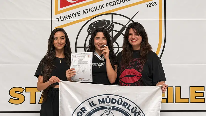 Kayseri'den atıcılıkta büyük başarı!