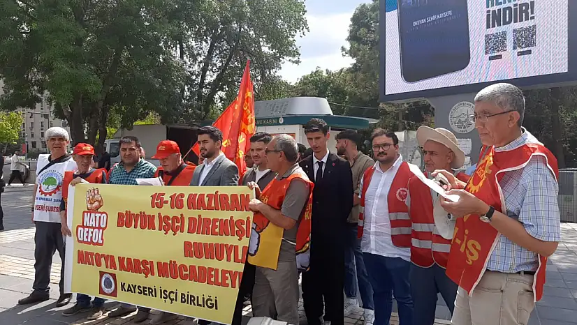 Kayseri'den NATO zirvesine tepki