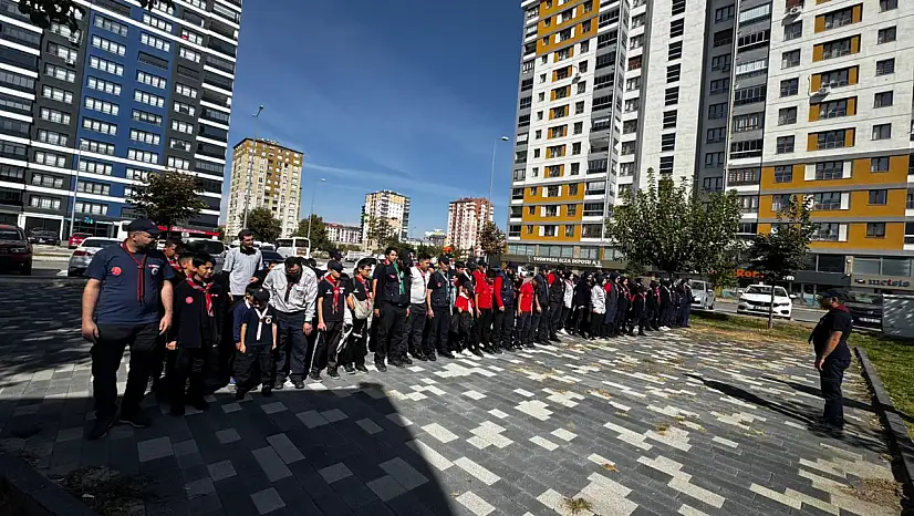 Kayseri Diyanet İzcileri uluslararası etkinliğe katıldılar