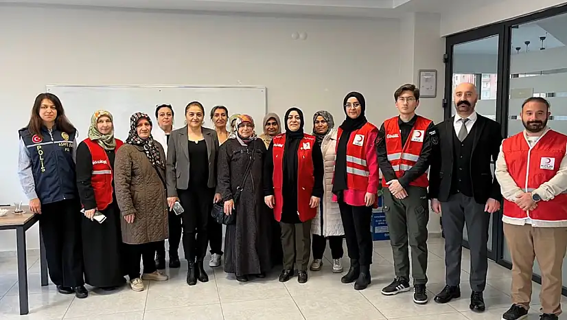 Kayseri Emniyeti ve Kızılay'dan ortak seminer