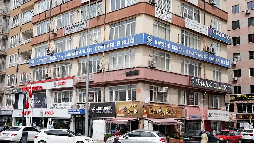 Kayseri esnaf birliği binasına alıcı çıkmayınca fiyat düşürüldü! İşte talep edilen yeni ücret