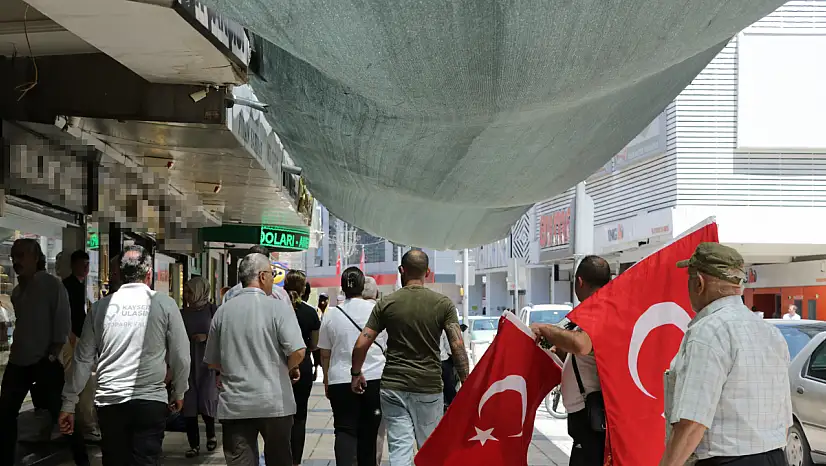 Kayseri esnafından yaz sıcağına pratik önlem
