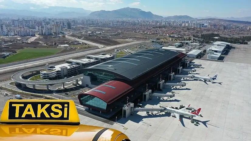 Kayseri Havalimanı'ndaki saldırı iddialarına taksicilerden yanıt geldi!