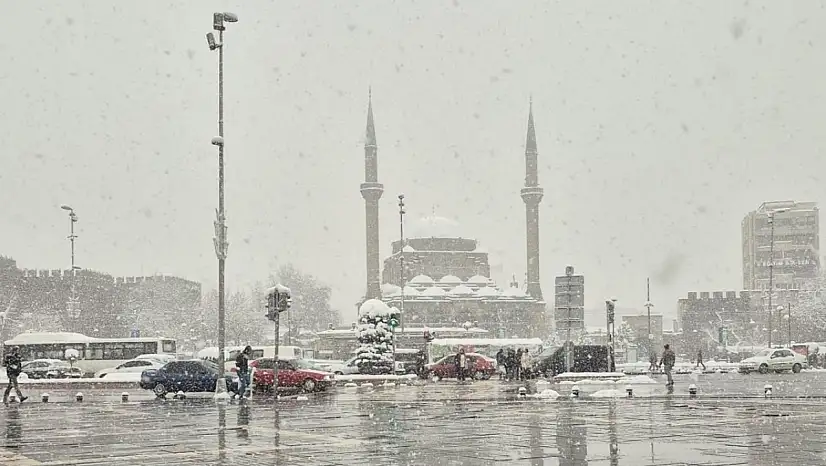 Kayseri için tarih verildi! Kar ve yağmur geliyor