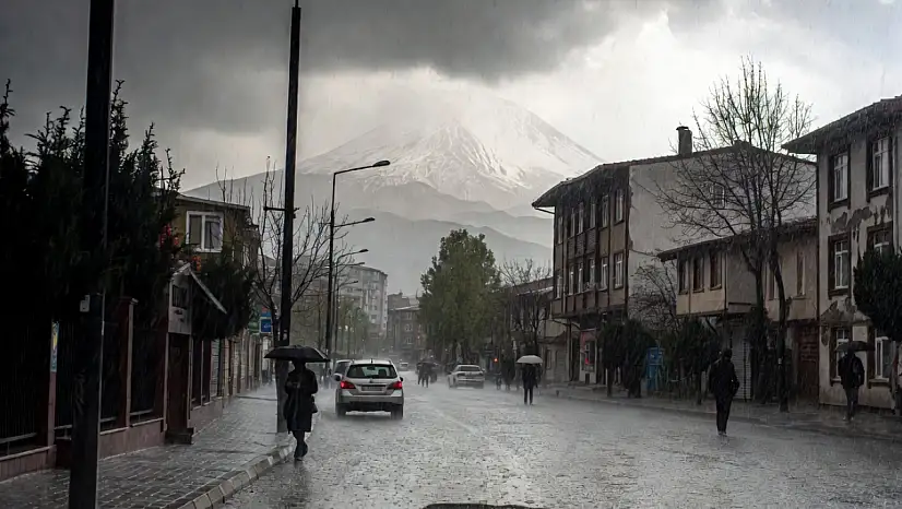 Kayseri için yeni hafta hava durumu belli oldu: Yağışlı günler kapıda