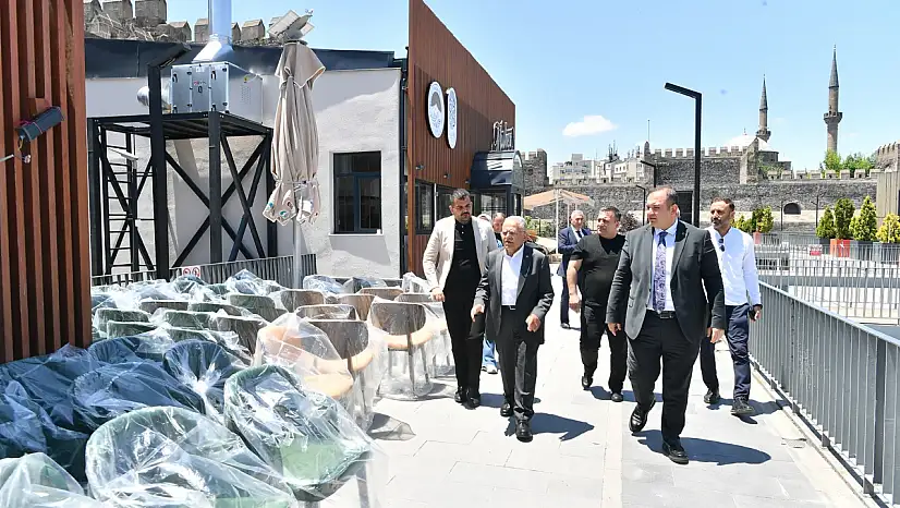 'Kayseri Kalesi'ne yeni lezzet durağı! Başkandan açılış müjdesi