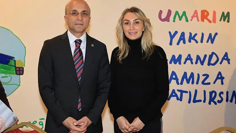 Kayseri Milletvekili Genç, Dilek İmamoğlu ile yan yana