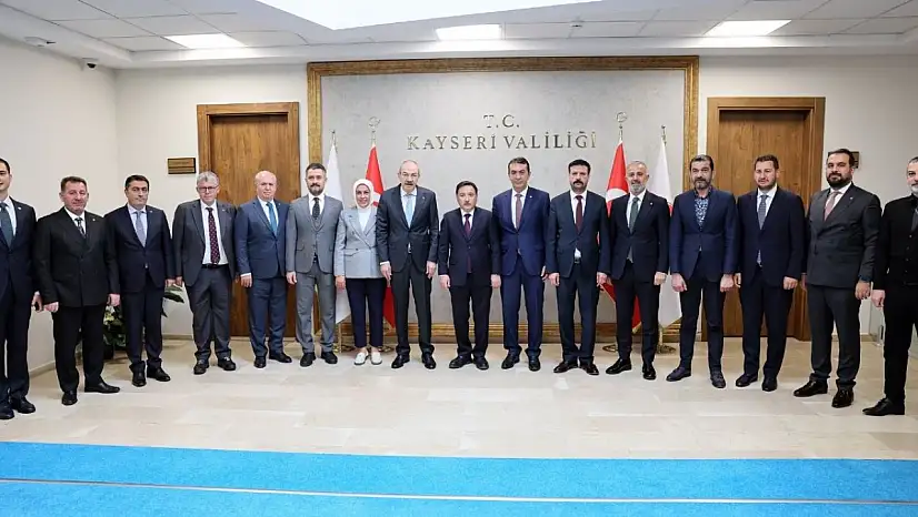 Kayseri'nin ekonomi gündemi Valilikte konuşuldu!