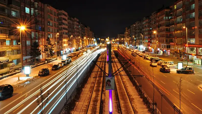 Kayseri'nin en işlek caddesinde 90 günlük çalışma başlıyor