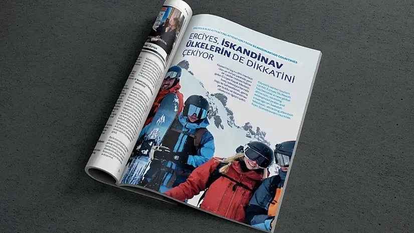 Kayseri'nin iki dilli tek turizm dergisi 'Erciyes'in yeni sayısı çıktı