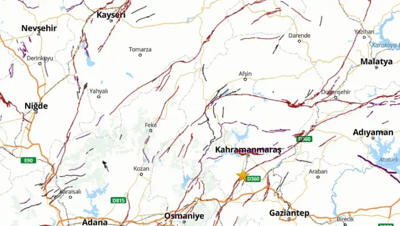 Kayseri'nin komşusunda deprem