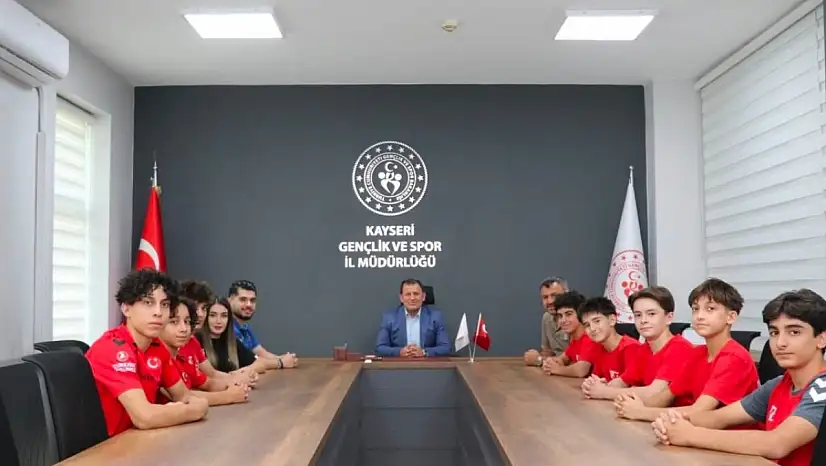 Kayseri'nin milli sporcularından başarı buluşması!