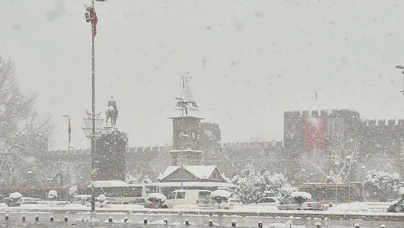 Kayseri'nin o ilçelerine uyarı geldi! Kar yağışı devam edecek