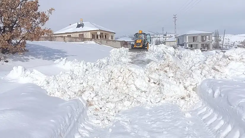 Kayseri'nin o ilçesinde Başkan'dan kar açıklaması!