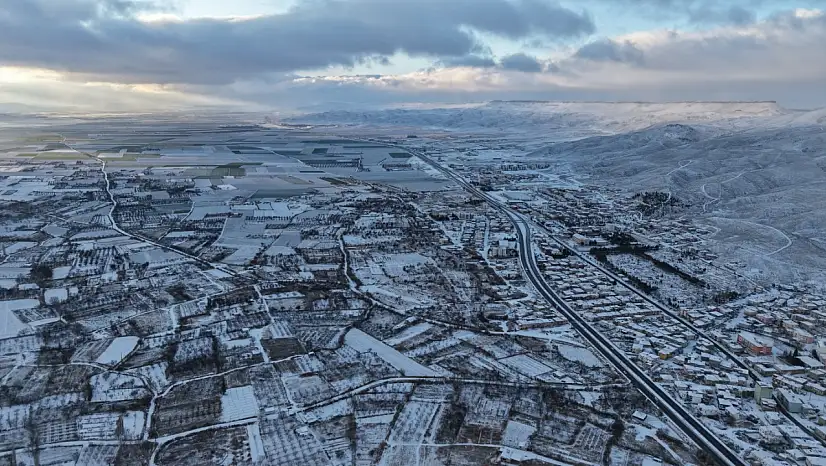 Kayseri'nin o ilçesinden havalı fotoğraflar