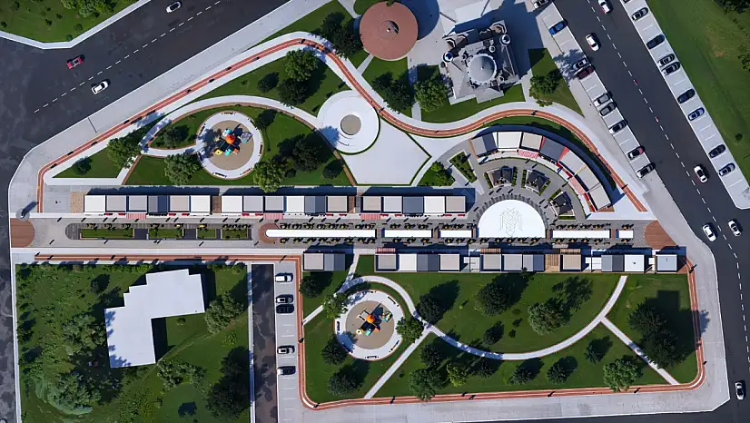 Kayseri'nin sosyal hayatına yeni soluk: Ortaköy Sokağı