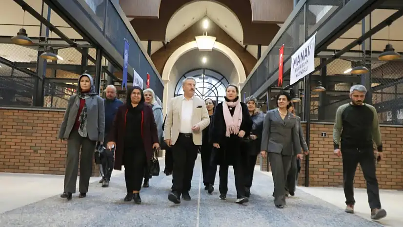 Kayseri'nin yeni çarşısını gezdiler, tam not verdiler