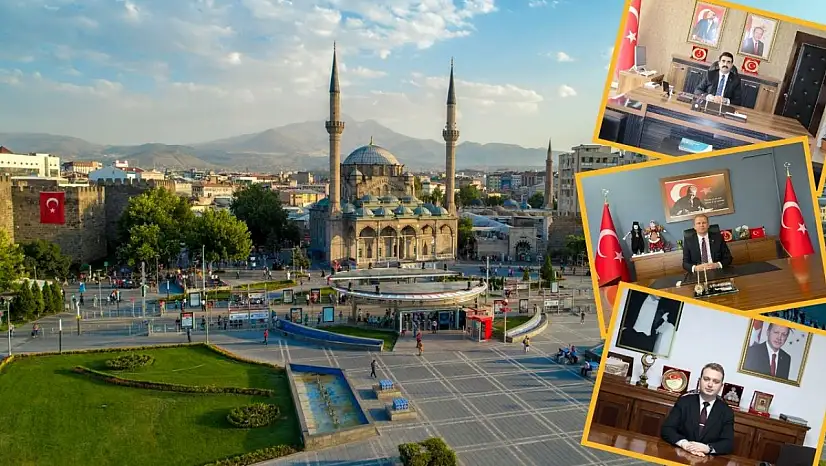 Kayseri'nin yeni kaymakamları görevine başladı! 3 ilçede değişiklik