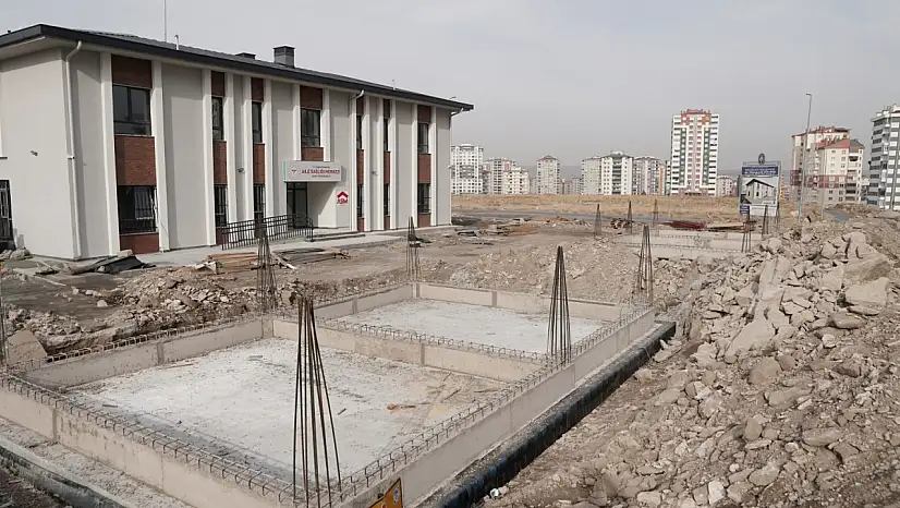 Kayseri'nin yeni sağlık merkezinde sona doğru!