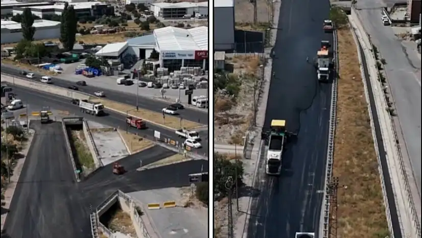 Kayseri'nin yoğun güzergahında 35 milyonluk dönüşüm başladı