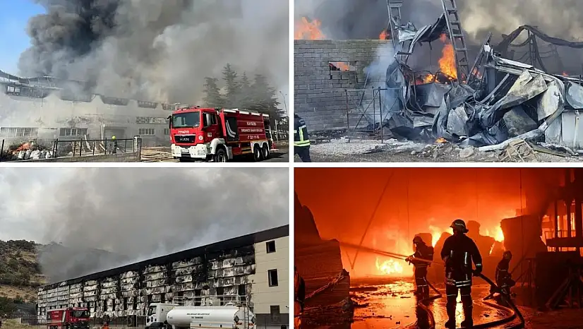 Kayseri OSB'de arka arkaya çıkan yangınlardan sonra ekipler harekete geçti!