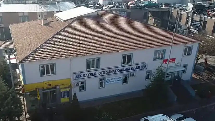 Kayseri Oto Sanatkarları Odası'nda seçim heyecanı