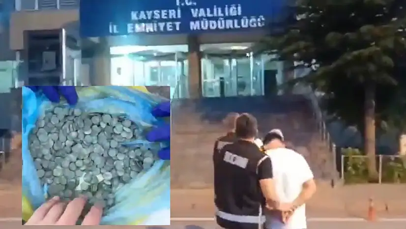 Kayseri polisi 740 adet bakın ne yakaladı!