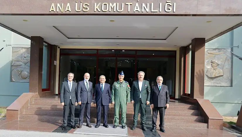 Kayseri protokolünden Tuğgeneral Keskin Şenel'e ziyaret!