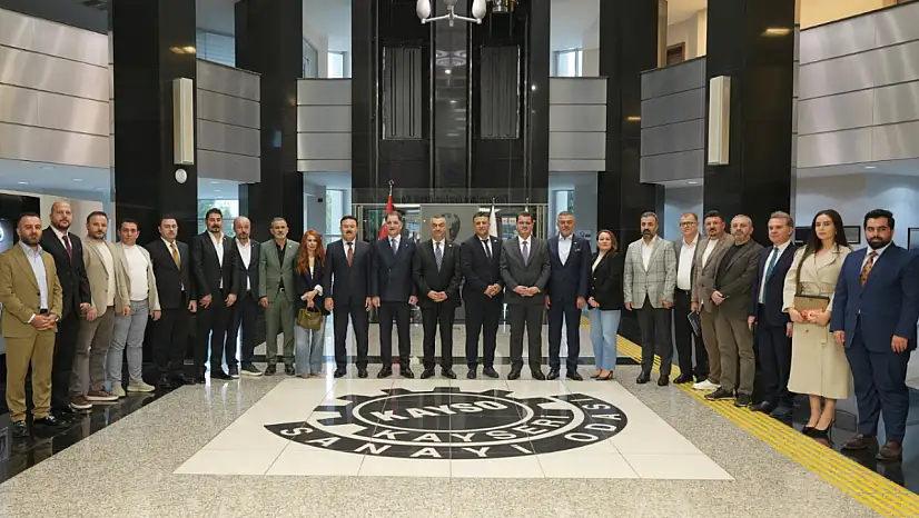 Kayseri Sanayi Odası'nda Erbil heyetiyle buluşma
