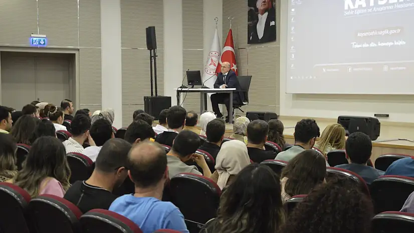 Kayseri Şehir Hastanesi'nde dikkat çeken buluşma!