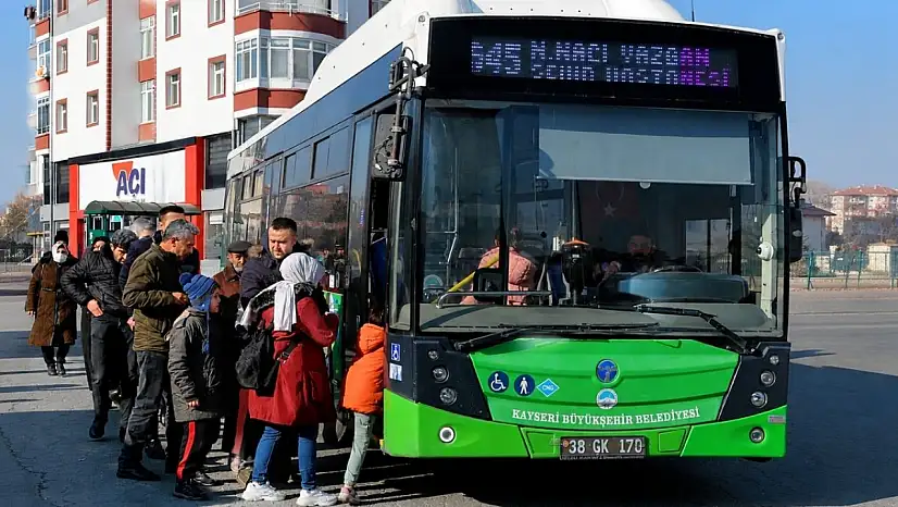 Kayseri Ulaşım'dan yaz tarifesi: Çok sayıda hatta değişiklik