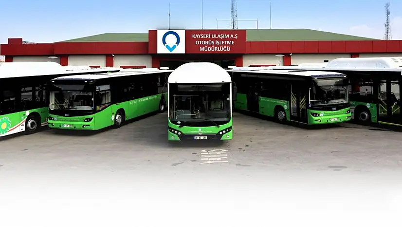 Kayseri Ulaşım yeni güzergah ve saatlerini duyurdu