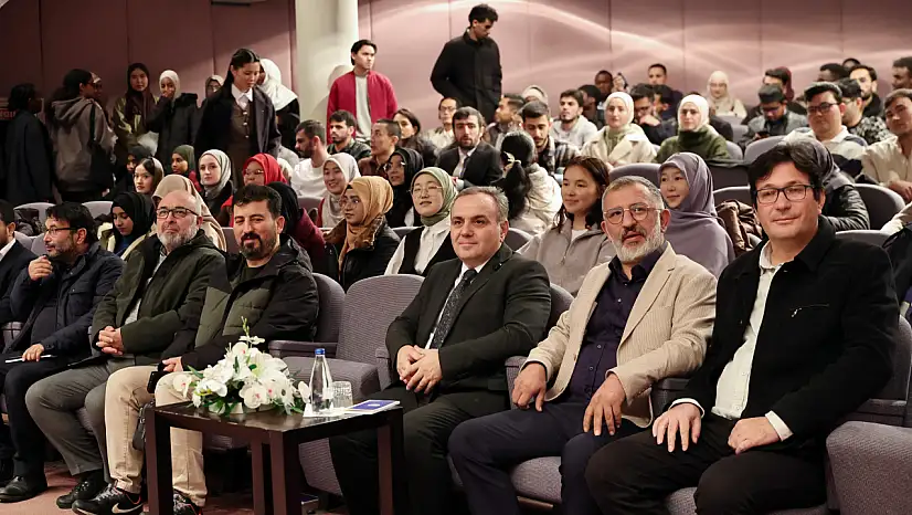 Kayseri Uluslararası Öğrenci Akademisi'nin açılış dersini o isim verdi!