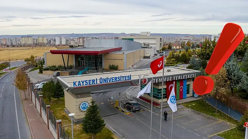 Kayseri Üniversitesi açıkladı! Geçici süre ile kapatıldı