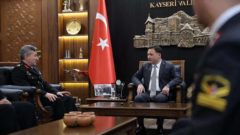 Kayseri Valiliği'nde anlamlı buluşma: 187 yıllık gurur