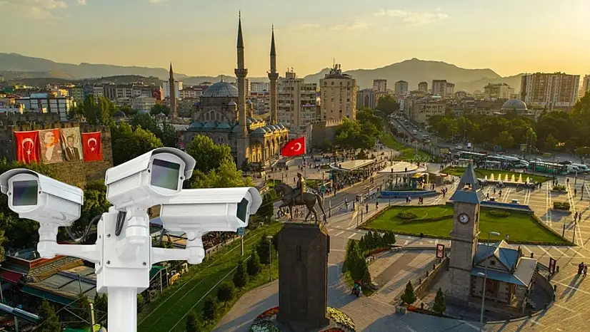 Kayseri'ye 43 gözcü kamera daha!