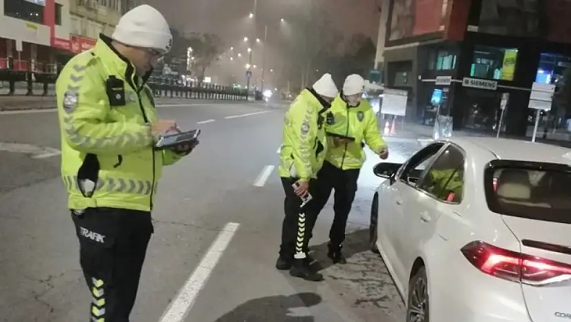 Kayseri'de bin 742 sürücüye ceza!